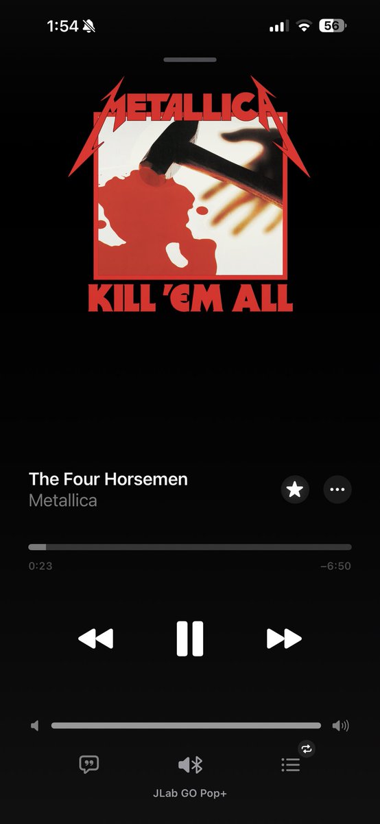 SLWEJ's tweet photo. Listening to The Four Horsemen with your friends for the first time is something I hope you all experience in any of your life times. https://t.co/qWw80MKVwv