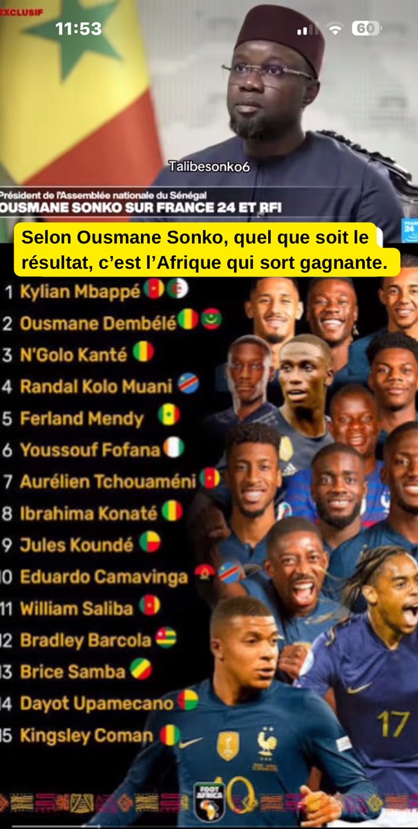 AESAlerteoppu's tweet photo. Quel que soit le résultat, l’Afrique est la grande gagnante ! 😂😂 https://t.co/9ivoABzTt8