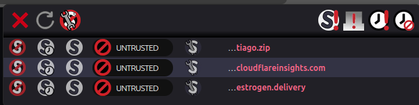 AutismCollector's tweet photo. @Grxit One of the JavaScript files required to run the site is hosted by a domain named estrogen. delivery https://t.co/9075obp4mm