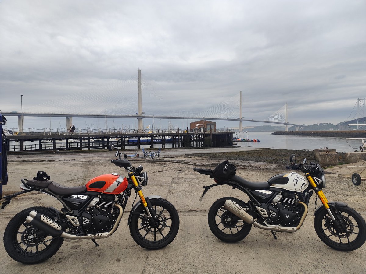 heidcamUK's tweet photo. The Queensferry Crossing from Port Edgar, Scotland. 🏴 #speed400 https://t.co/J08o9bmiPO
