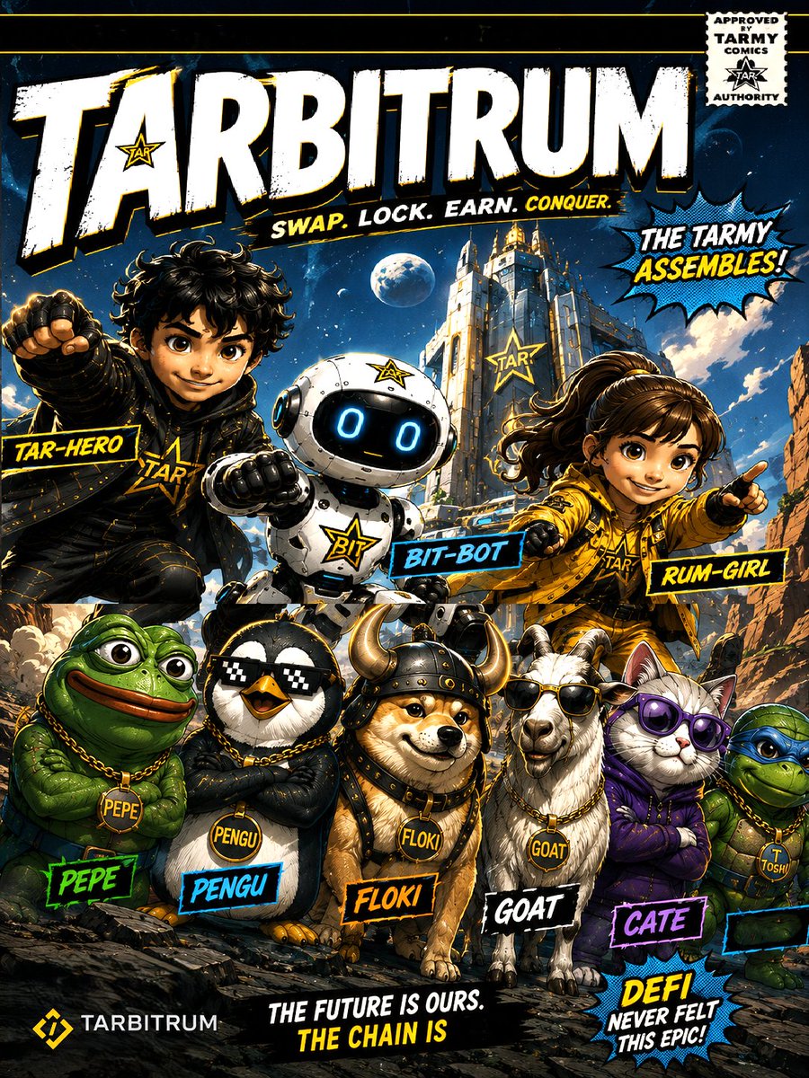 juno60666's tweet photo. All $TAR heroes on #Tarbitrum Invite you 2 Swap Lock Earn fellowhip ! https://t.co/rL68hMjBT2