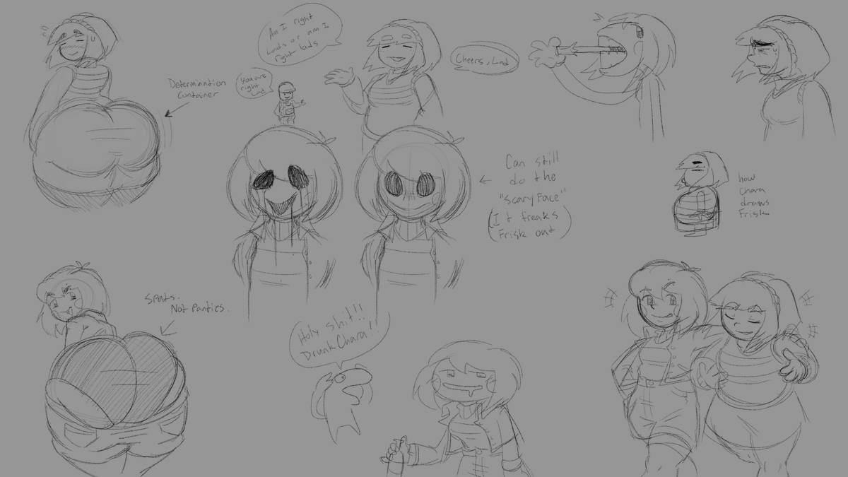 MeRYO_2's tweet photo. little frisk n chara page https://t.co/hOzNO1oNKi