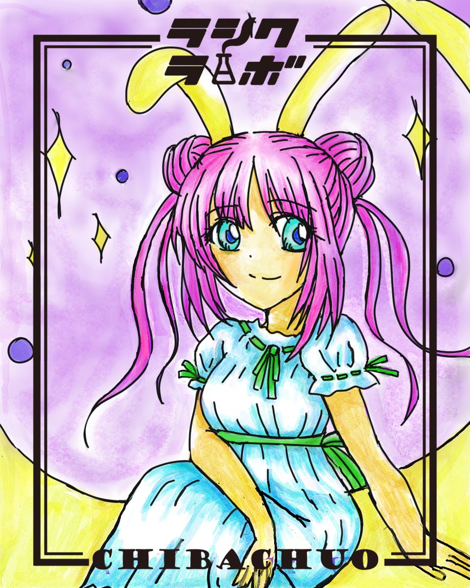 rashikulab_cbce's tweet photo. ＼ラシクラボ千葉中央東口です☀️📸／

本日は利用者さんの描かれた
イラスト作品をご紹介します！

三日月の上に腰を掛けている
うさ耳の女の子🌙🐰

耳の色も、お月様と一緒で
月の住民のようです✨

ぜひご覧ください👀✨

#ラシクラボ
#ラシクラボ千葉中央東口
#イラスト https://t.co/J4QbnFWErB
