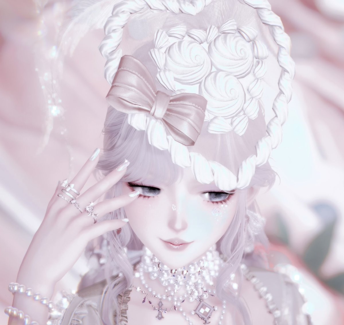 Anemoiavoid's tweet photo. Let them eat cake 🎂 
#インフィニティニキ #infinitynikkitwt #infinitynikki https://t.co/hlf45tE8pD