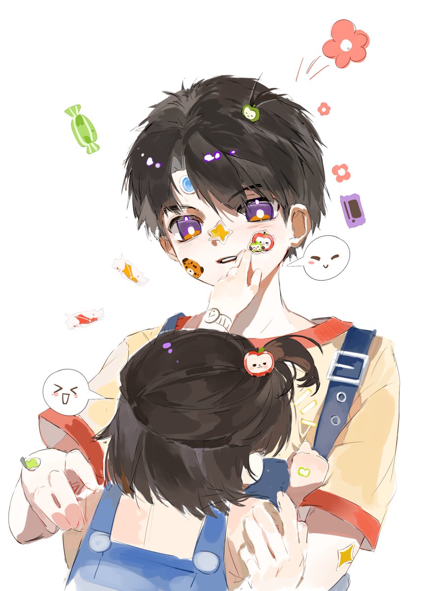 Olivia_Flicks's tweet photo. now you're covered in stickers!

cr. Aaa悲伤路人
#Caleb #LoveandDeepspace https://t.co/xPnWu4uepL