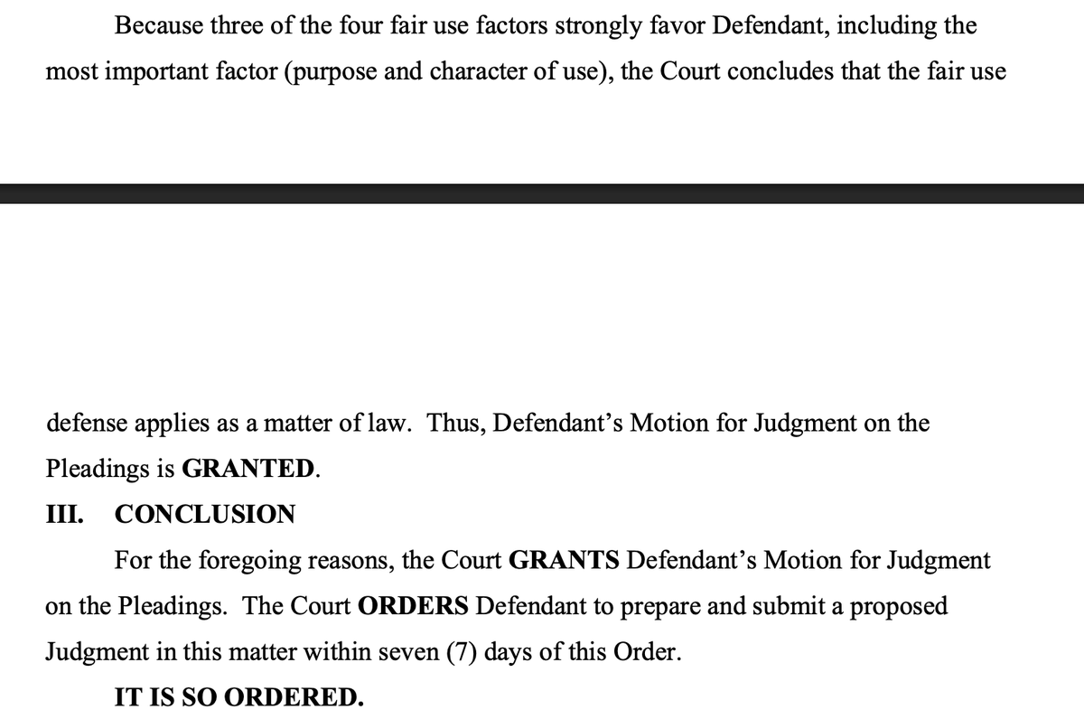 TheOmniGooner's tweet photo. 🚨🚨BREAKING NEWS🚨🚨

The court rules that @DenimsTV's reaction to H3H3 Productions' Hasan Content Nuke was FAIR USE. Ethan's lawyers will still be able to argue against the ruling, but it is not looking good for team H3!

Screenshot stolen from @jstlk_ https://t.co/g6k31gjBxy
