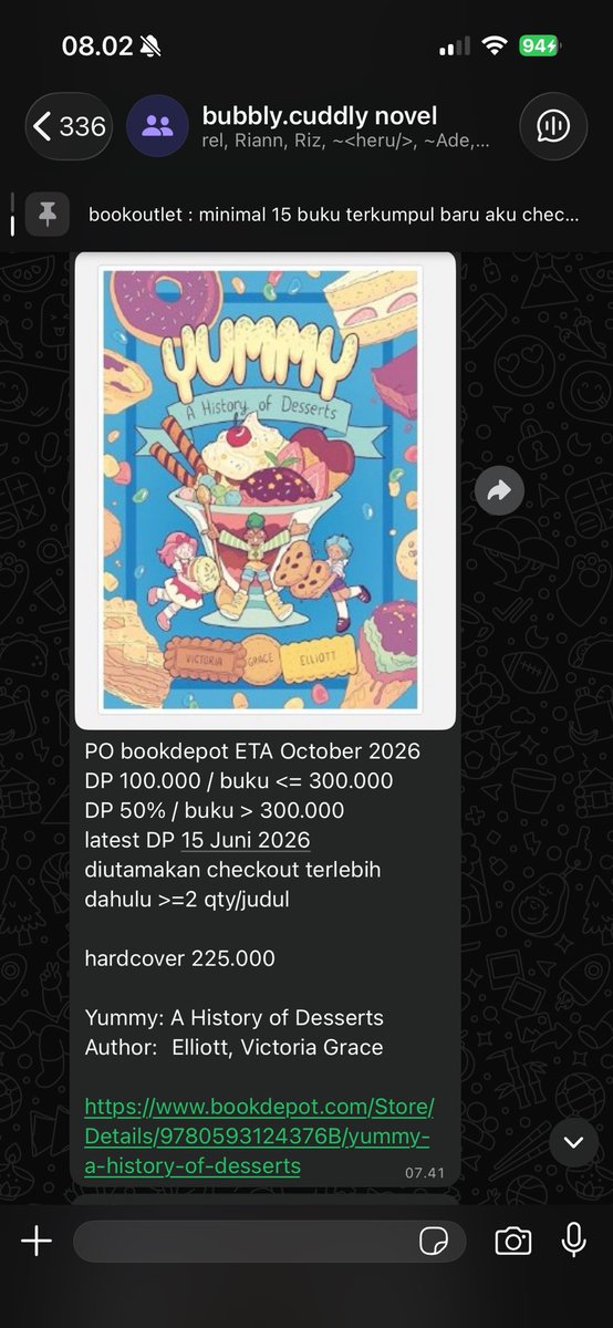 ceritaeja's tweet photo. ayo ikutan po buku ini biar memenuhi kouta pesana🥲 https://t.co/rhTeMCbqPc