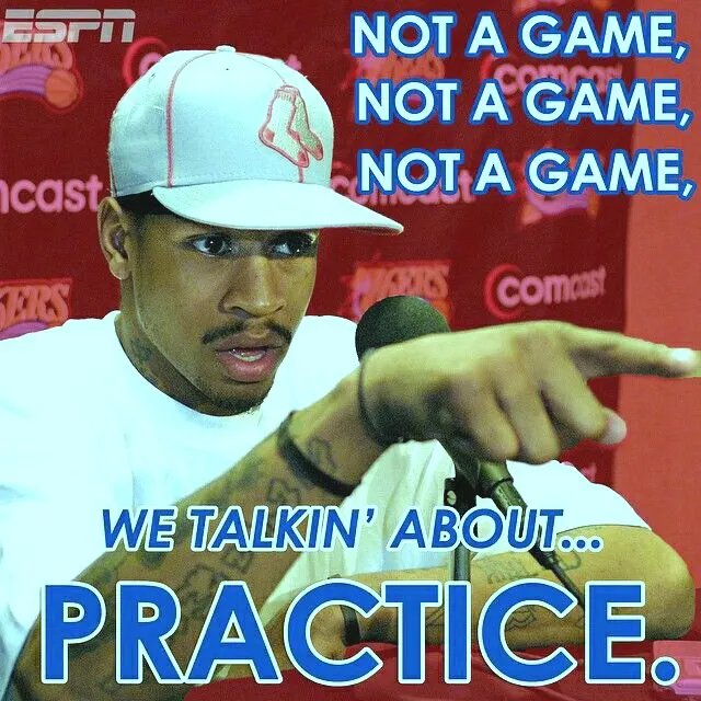 WBizz1's tweet photo. @OmarKelly We sittin here talking about practice man. https://t.co/DL2KGtwq16