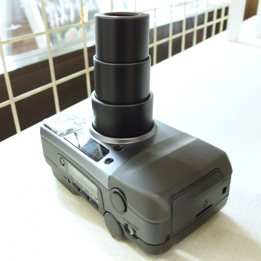 champcamera's tweet photo. PENTAX #ESPIO115M ￥14,800 by #たまプラーザ 店 

1996年に発売された人気のESPIOシリーズ！
38㎜-115㎜の中望遠���ンズ搭載でスナップや風景写真にオススメです☆
DATEは2030年まで対応なので現在の日付が写し込めます！

#フィルムカメラ #田園都市線
https://t.co/8R8JuH7xEV https://t.co/guNUH5z8AG