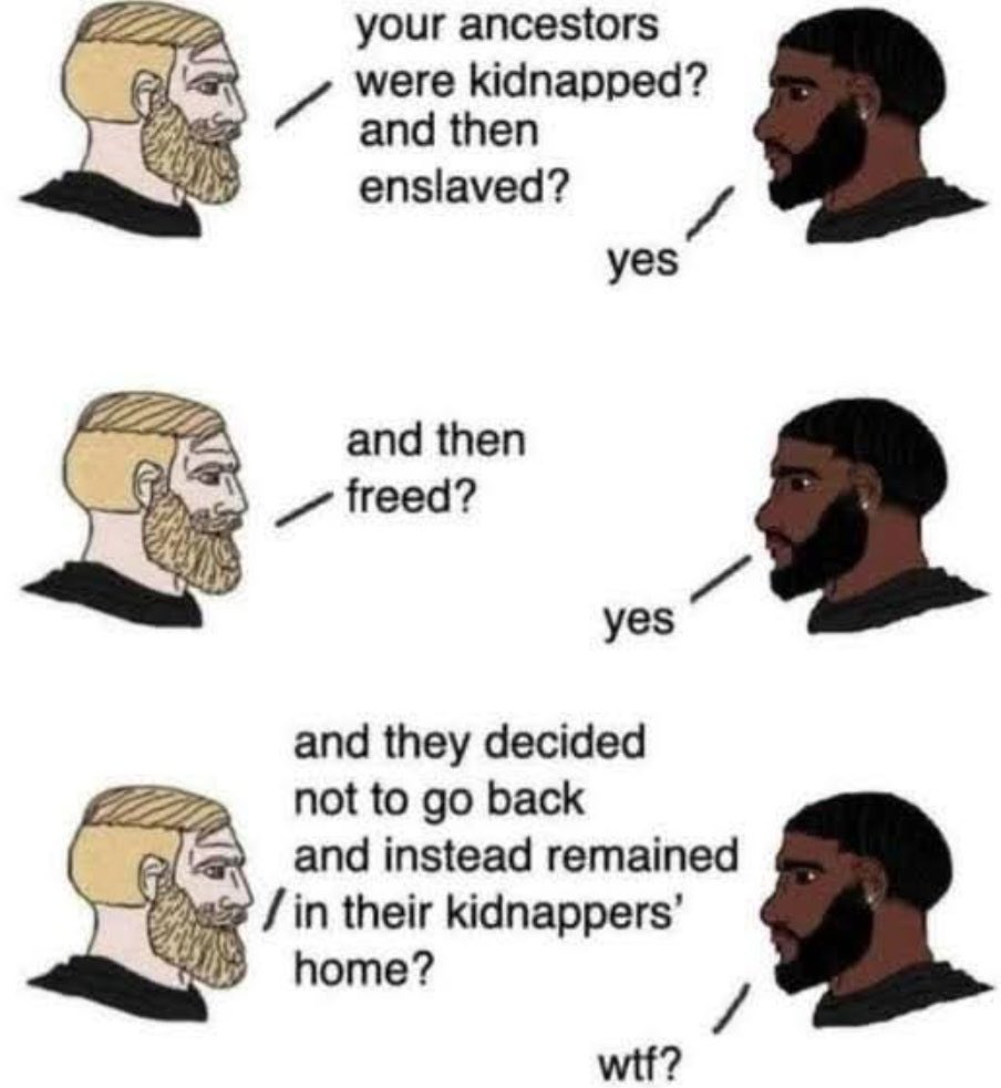 RoboCop_Robb's tweet photo. @AreJayBro @SticksJose @SarahisCensored But instead you choose to live with us🤡 https://t.co/54HBAkKcRm