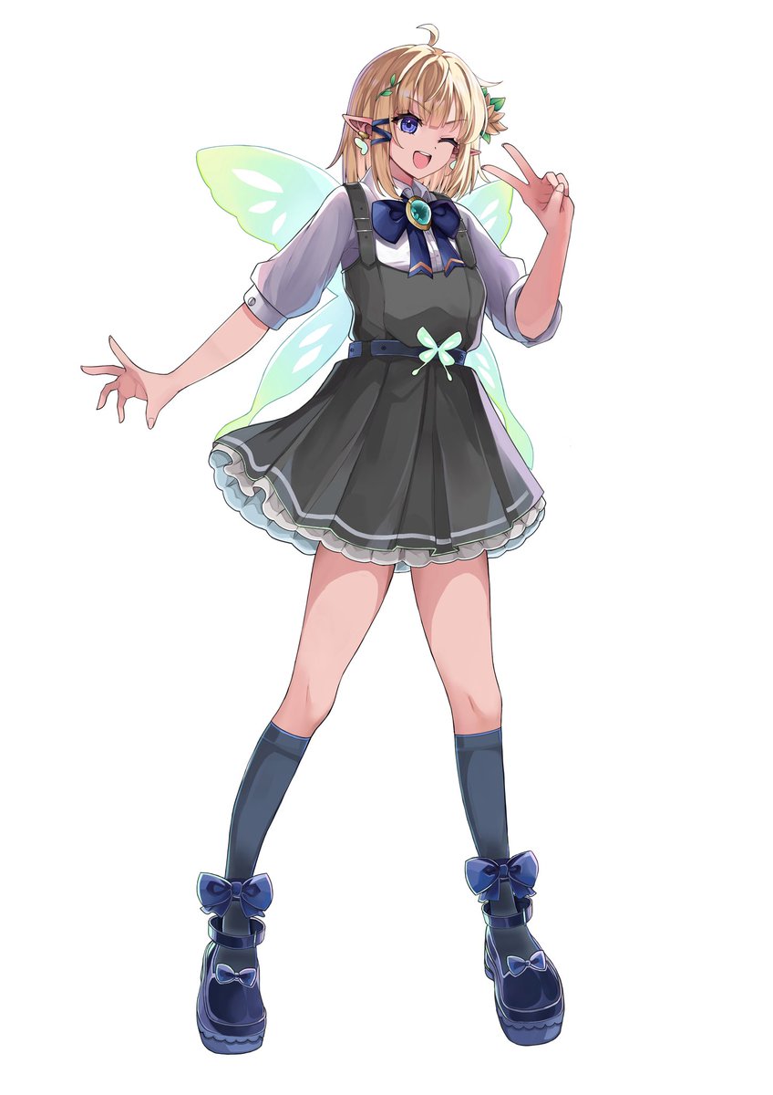 motto_920's tweet photo. 妖精の子
#イラスト https://t.co/OsqRgpea53
