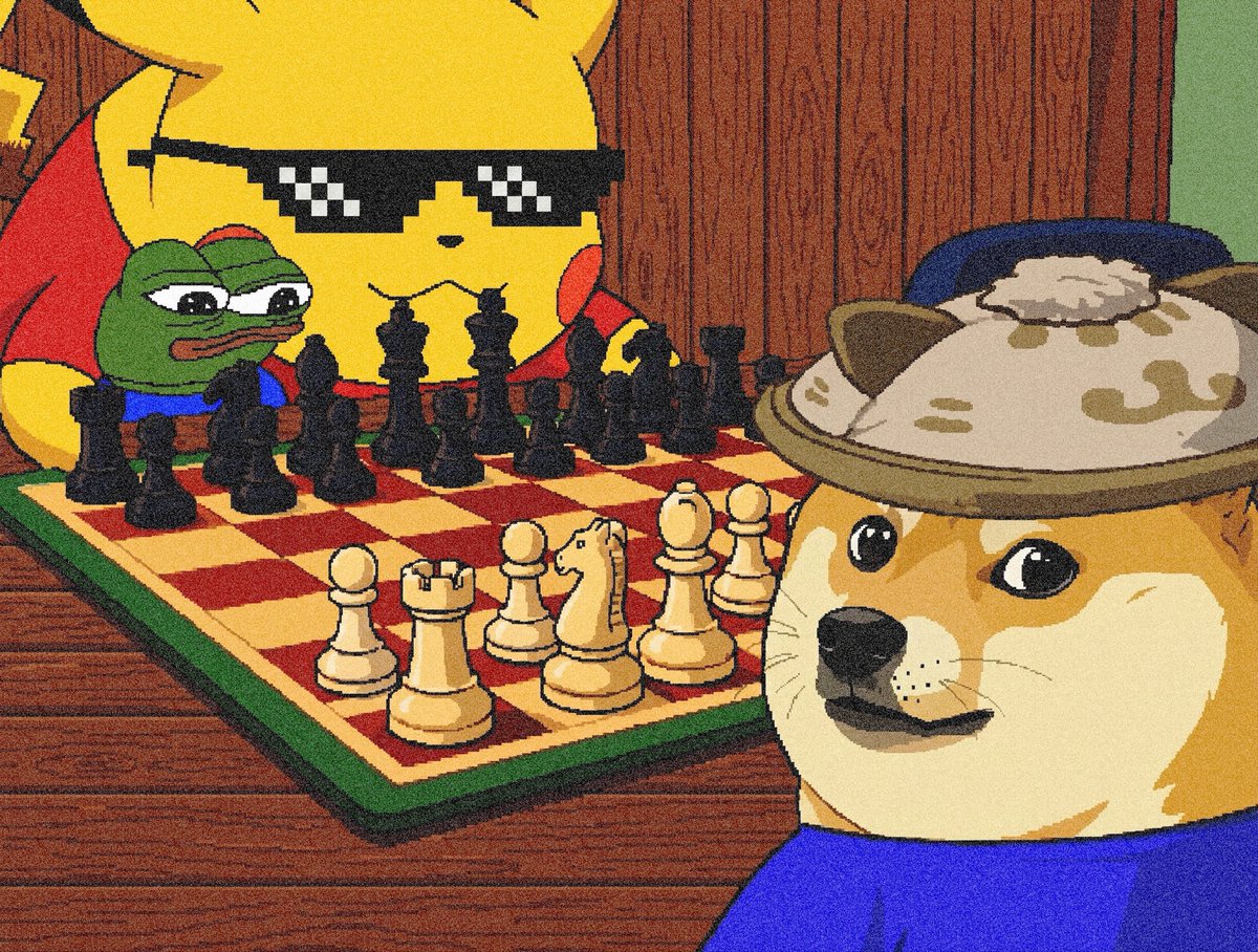 PikaOGeth's tweet photo. Your favourite Meme bosses 
$pikachu $pepe $Doge https://t.co/8tPnIqiwVh