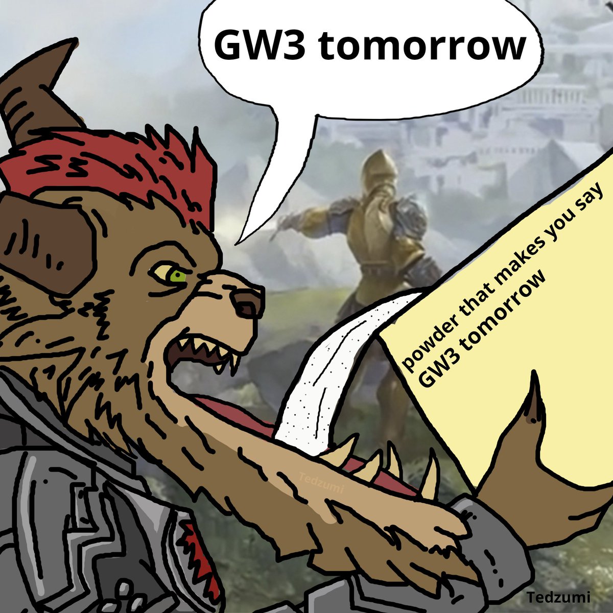 Gescean's tweet photo. Please? 😿
#guildwars #guildwars2 #guildwars3 https://t.co/gvFaRYcgea