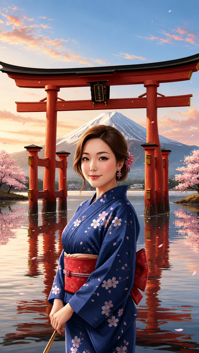 HeraldoJacques1's tweet photo. Japanese Beauty (Beleza Japonesa)

Art: Heraldo Jacques 

#JapaneseBeauty #BelezaJaponesa  #Japanese #Japonesa #Japao #Japan #Mulher #Woman #JapaneseBeautyArt 
#AI #IA #ArtAI #MountFuji #MonteFuji #Fuji #Monte #Mount #Torii https://t.co/DCk08puZ3c