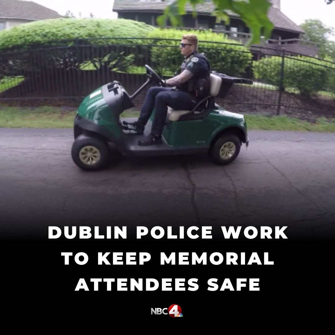 nbc4i's tweet photo. Thousands of people will be around Muirfield Village this weekend for The Memorial Tournament and Dublin Police have been working for months on plans to make sure the event remains safe. https://t.co/OPvOnEub8p https://t.co/SB6oyUYiEV