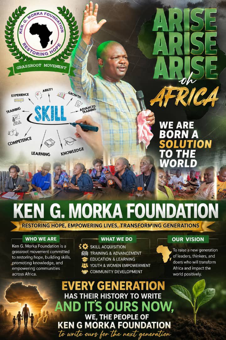 KenMorka75's tweet photo. Revolutionary greetings to all Comrades, National, Citizens, Members, Leaders, Stakeholders, etc. 

ThinkDeep In Context—- Every Great Power Comes With Great Responsibility: 

“Power without responsibility is tyranny. Responsibility without power is slavery. Africans must take both power and responsibility to rule Africa.” — Prof. Ken G. Morka  

“The greatest power in the world is not nuclear weapons. It is a united African mind. And with that power comes the responsibility to never be colonized again.” — Prof. Ken G. Morka  

“Every great power comes with great responsibility. Africa has the power of land, youth, and minerals. Our responsibility is to process them, not export them raw.” — Prof. Ken G. Morka  

“When you have the power to feed 1.5 billion Africans, you have the responsibility to stop importing rice while your land lies fallow.” — Prof. Ken G. Morka  

“Political power in Africa is meaningless without the responsibility to organize the grassroots. The presidency is a chair. The people are the power.” — Prof. Ken G. Morka  

“The power to draw borders was given to colonizers. The responsibility to erase them now belongs to Africans. Use your power wisely.” — Prof. Ken G. Morka  

“Youth is power. Youth is energy. But youth without responsibility becomes destruction. African youth, your power must build, not burn.” — Prof. Ken G. Morka  

“Economic power comes from production. With the power to produce comes the responsibility to consume what you produce. That is dignity.” — Prof. Ken G. Morka  

“Every African leader who holds power must remember: Great power means great responsibility to the child of nobody who will become somebody.” — Prof. Ken G. Morka  

“Knowledge is power. But with the power of knowledge comes the responsibility to decolonize minds. Do not hoard it. Teach it.” — Prof. Ken G. Morka  

“The power of unity is Africa’s nuclear weapon. And with that power comes the responsibility to protect every African as if he is your brother.” — Prof. Ken G. Morka  

“Africa has the power of resources that built Europe. With that power comes the responsibility to build Africa first before we build the world.” — Prof. Ken G. Morka  

“Freedom is power. But with freedom comes the responsibility to defend it. A free Africa that cannot defend itself will be free again tomorrow.” — Prof. Ken G. Morka  

“The power to speak is given to all men. The responsibility to speak truth for Africa is given to great minds. Do not waste it on tribal lies.” — Prof. Ken G. Morka  

“Every great power comes with great responsibility. Africa’s power is her people. Our responsibility is to organize them ward by ward until the organized cannot be defeated.” — Prof. Ken G. Morka  

Great minds X3, Together we shall overcome. 
Power + Responsibility = Liberation. 
Website: https://t.co/NKPhvoFJO1