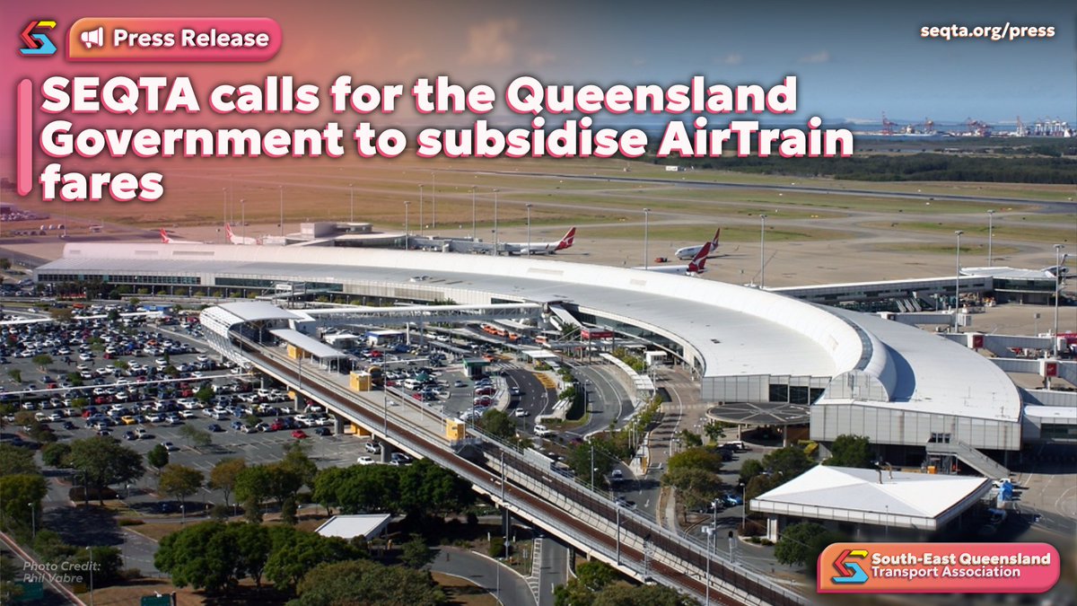 immyonboard's tweet photo. π«It's time to be done with extortionate prices and for the Queensland Government to subsidise your airport train.
This morning? We're calling for it. βοΈ
https://t.co/XPWZMOY61h https://t.co/Y5DxQtvrLs