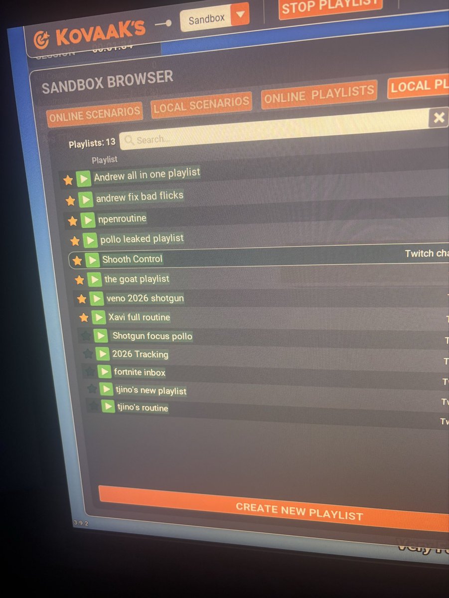 CharlixFN's tweet photo. I have kovaaks routine for sale shooth control, pollo shotgun, surge tracking, fix bad flicks, dm me for prise https://t.co/3f6OUmerei