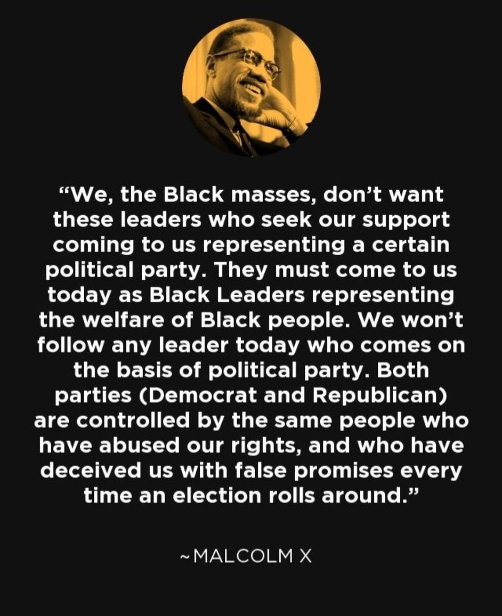 IamjustTerry's tweet photo. @Acyn Both Republicans and Democrats can identify Black Americans' problems, but neither has the political will to do anything about it.
Foundational Black Americans' solutions are up to us. No party represents us. https://t.co/JyqqUtLKGW