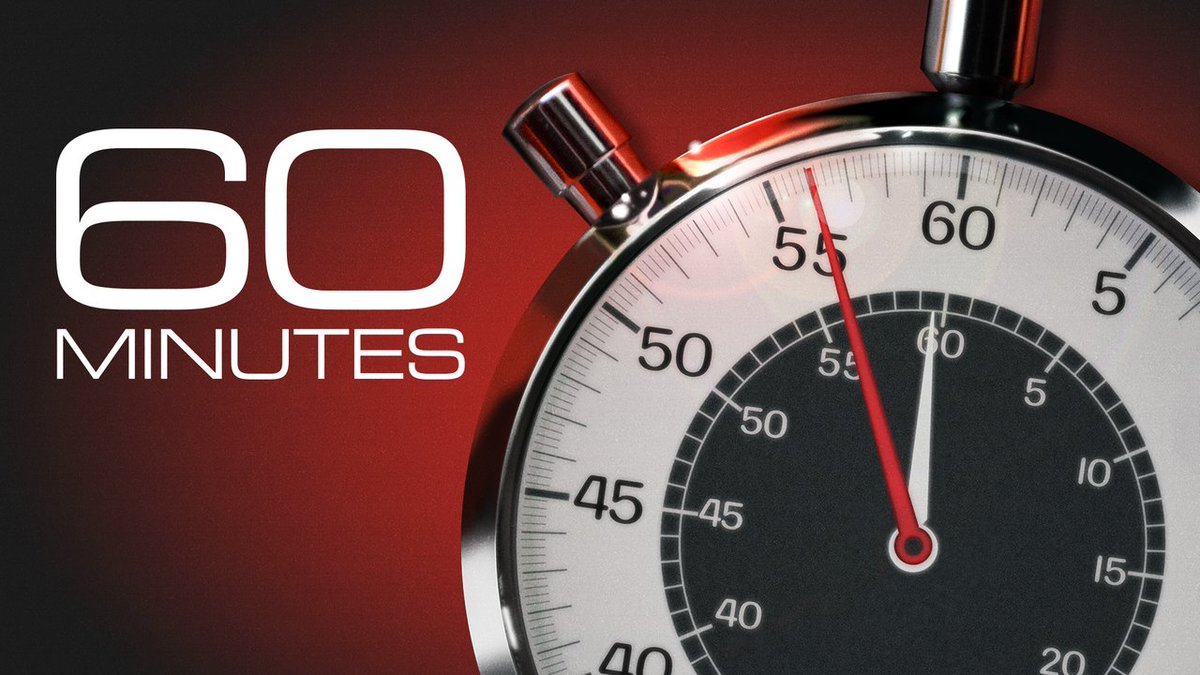 HighOpa's tweet photo. Goodbye @CBS @60Minutes https://t.co/zSrAZH0vxv