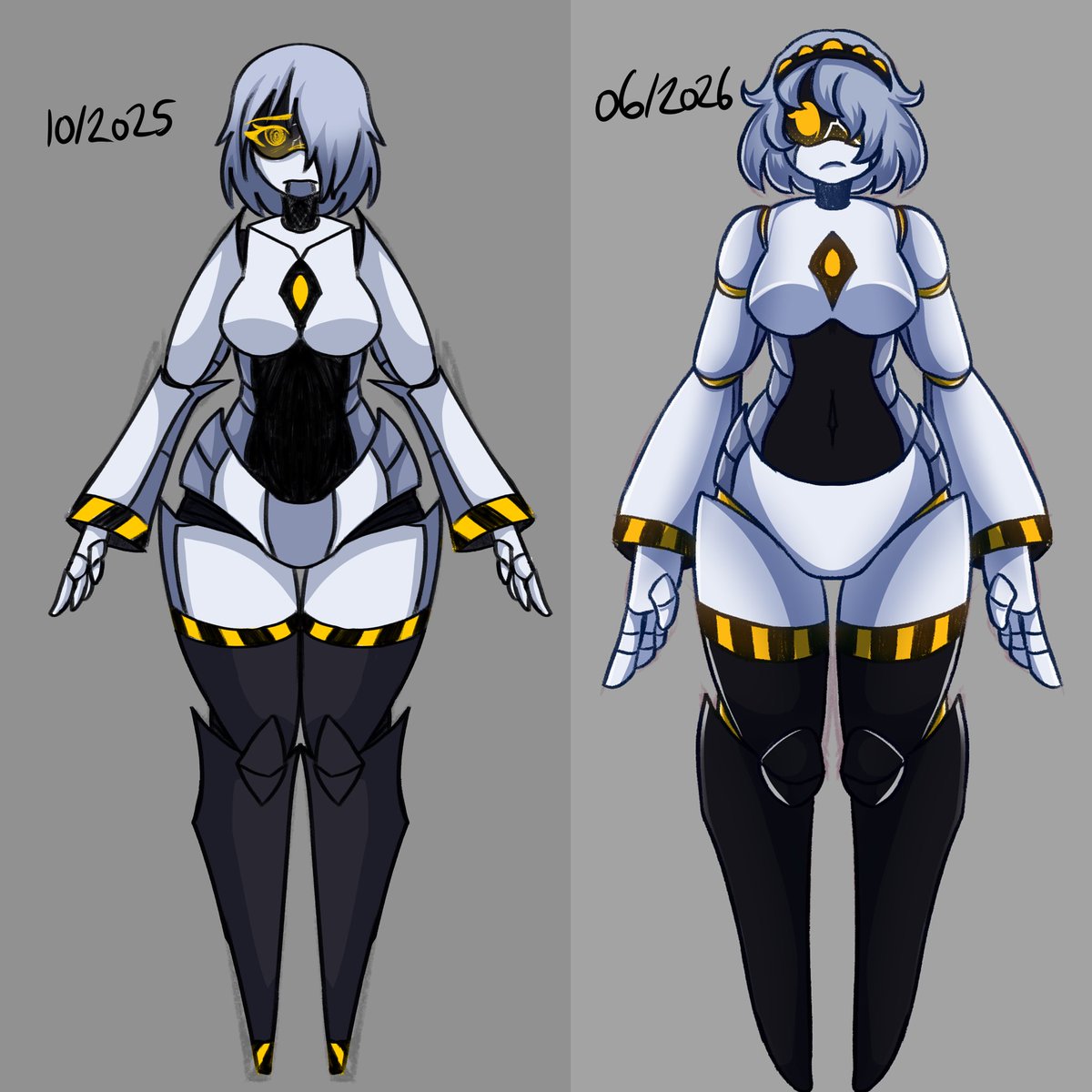 voidsafterdark's tweet photo. While I really don’t have the passion for art anymore, I have been trying to go back and rework stuff for a Solver AU. As well as redraw my AU of V. I hope to one day share more progress 

#serialdesignationv #murderdrones
#redraw #murderdronesart https://t.co/N7kwY982Pg