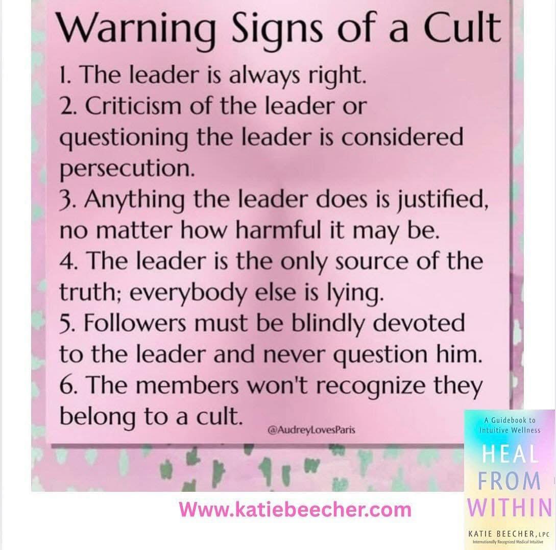 Grumpy_Stitcher's tweet photo. @EricLDaugh You are in a cult. Seek help immediately. https://t.co/whRZvMut2p
