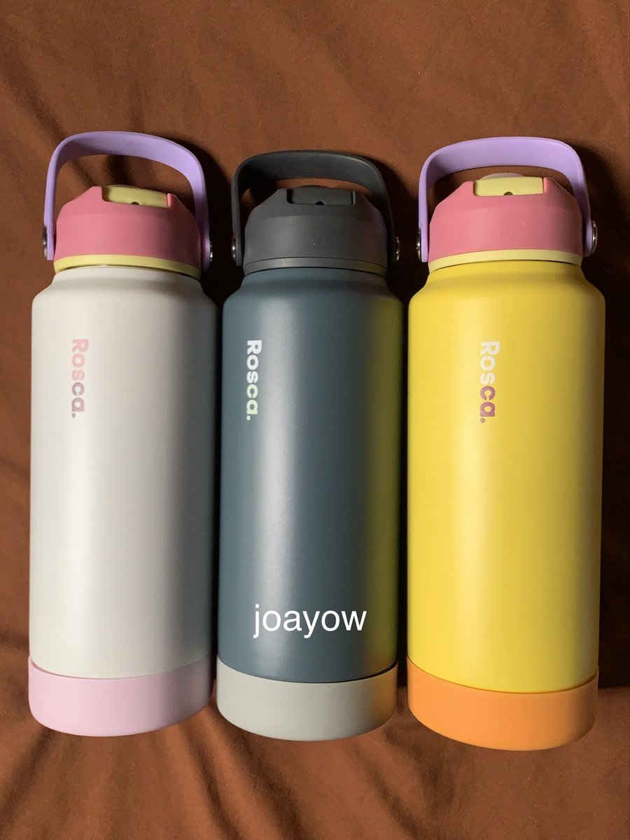 joayow's tweet photo. WTS Tumbler Rosca HandyJug 1000ml 1 Liter

✅ new, beli di official store
✅ fullset dapet sikat dan box
✅ warna cloudy, navy gray, sunny

Link shopee
https://t.co/fvzUIbyqtH https://t.co/z4cWIAEydi