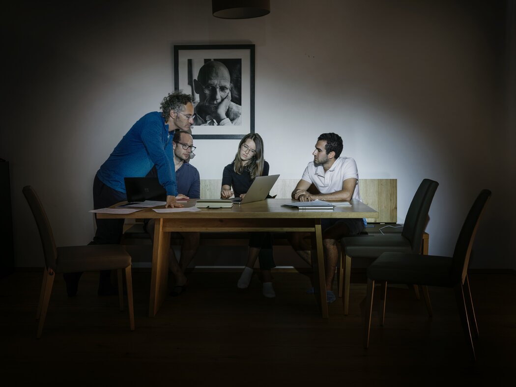 dogmented's tweet photo. @QuetzalPhoenix Regular reminder that Palantir CEO Alex Karp has a big framed portrait of Foucault in his apartment https://t.co/DE7u8jVRKr