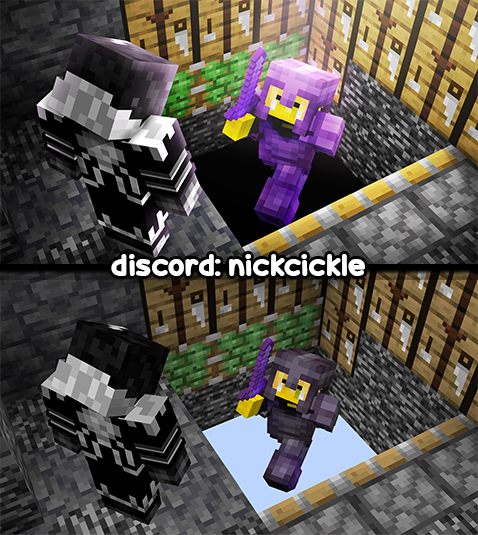 nickcicklecool's tweet photo. guess the title of this minecraft thumbnail https://t.co/OK4yKj5qVQ