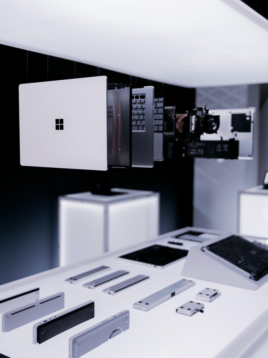 surface's tweet photo. Every detail. 
Built with purpose. 

Surface Laptop Ultra 
Performance, redefined. https://t.co/jHCuNBg6il
