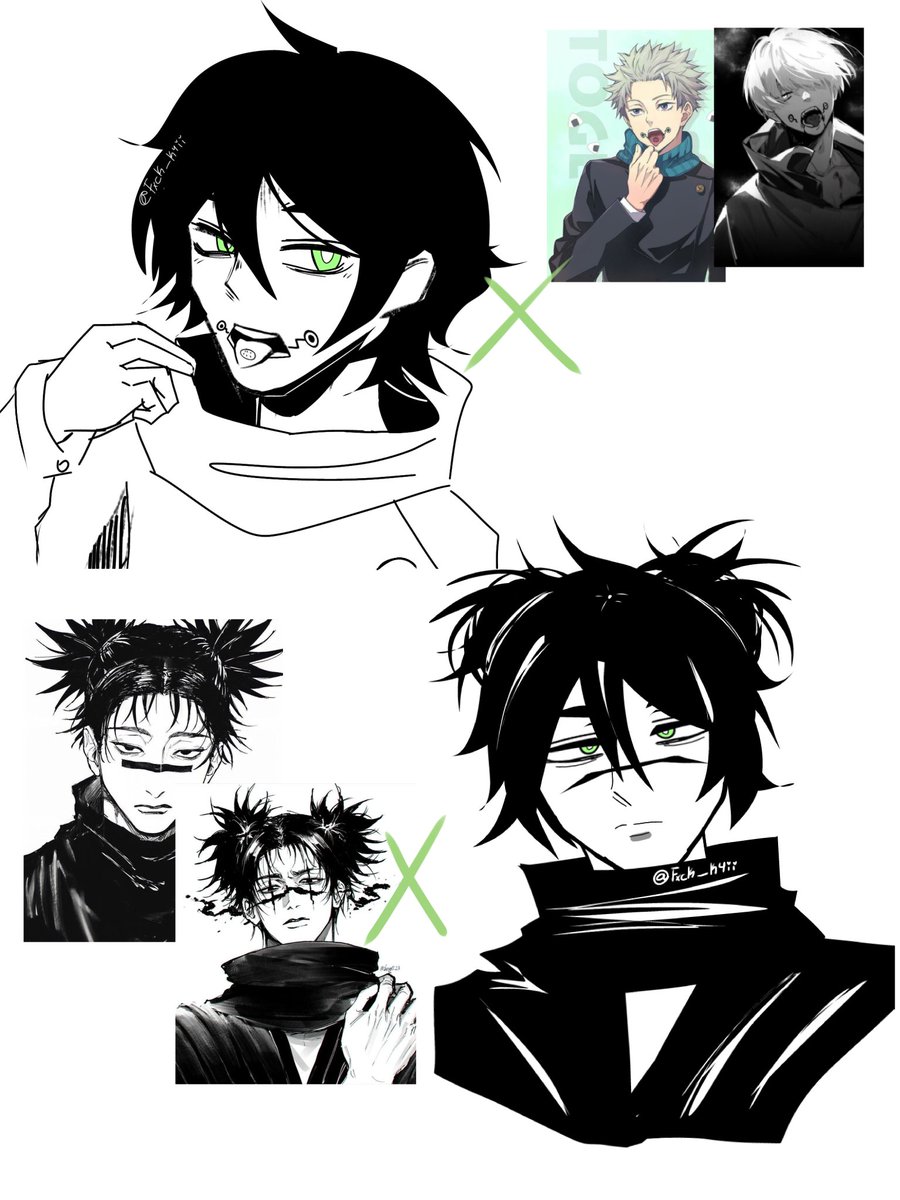 Fxck_kai's tweet photo. Andrew x JJK?.... Yes 🙂‍↕️ 

#andrewgraves #tcoaal #fanart 
#JJK #X #TCOAAL https://t.co/mEEeC6GBgm