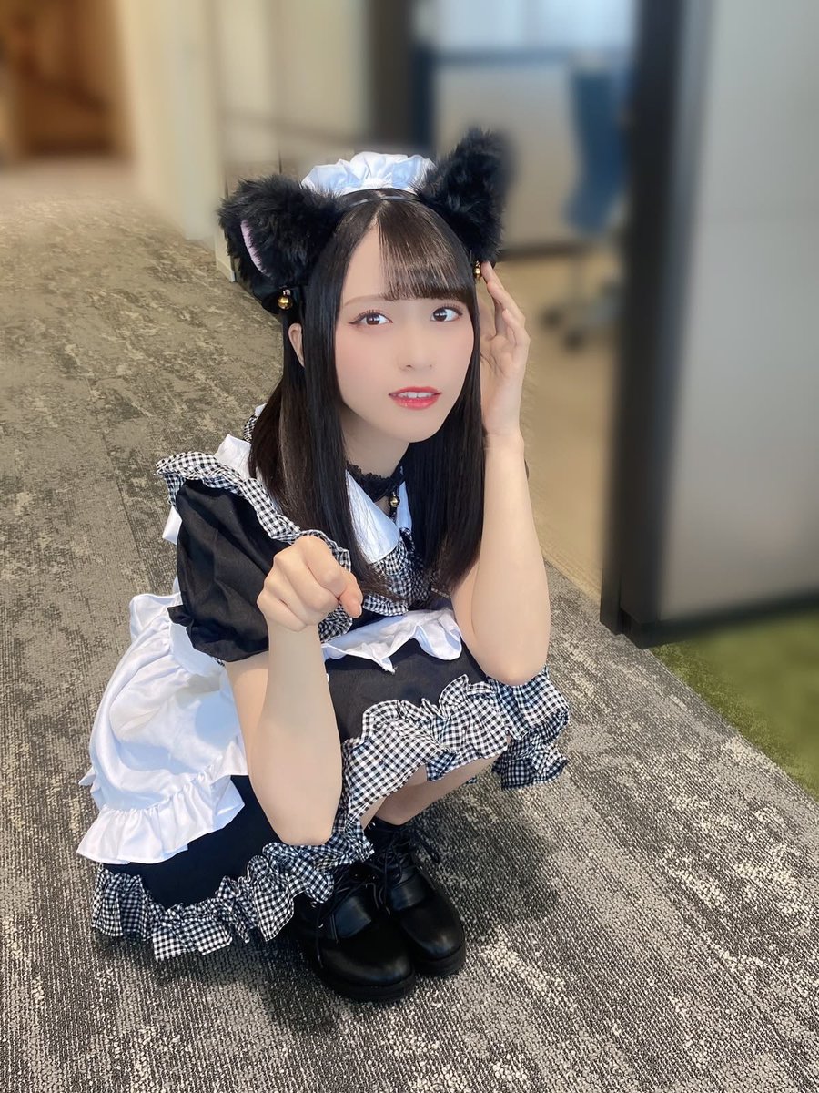 まいにちまいか Day38 【メイド猫】 #佐々木舞香