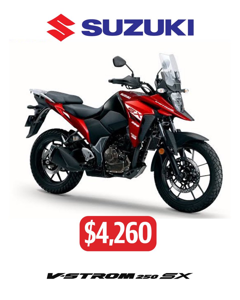 MotoCaribePTY's tweet photo. Nueva piel. 🤩

¿Ya viniste a ver las nuevas Gixxer SF 250 y V-Strom 250 SX? 💯 https://t.co/EJyQtttsGg