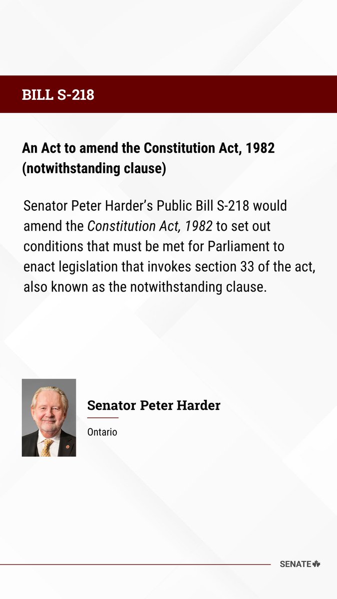 SenateCA's tweet photo. Senators are now discussing Senator Peter Harder’s Bill #S218 at second reading in the Senate: https://t.co/7jtndjy5WH

#SenCA #CdnPoli https://t.co/0hmPVsiLMB