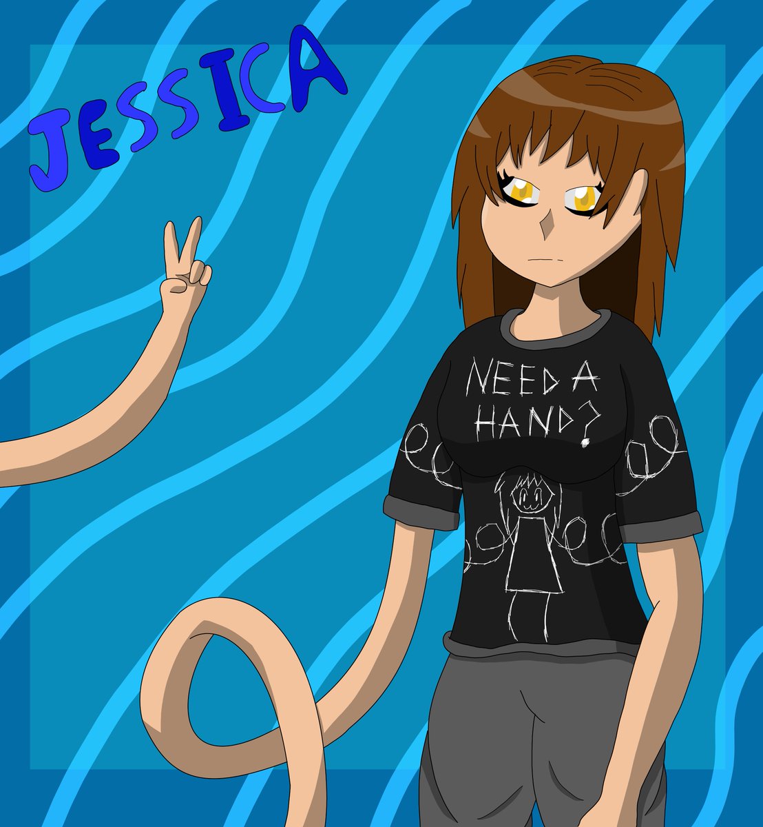 RandomGamer427's tweet photo. Did another one for another of my "main OCs"
planning on doing one more

#art #OC #OCart https://t.co/hDIvliwXXk