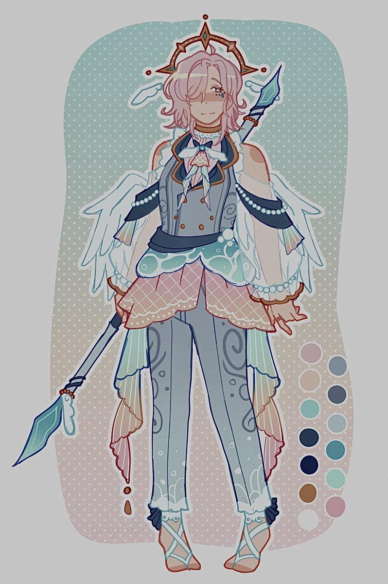arvanno1fan's tweet photo. #Genshinoc #Sylph

Name: Sylphanous (Sylph) Reeyn
Title: Of Waves and Wings
The Stoic “Mage”, The False “Angel”
Vision: Hydro
Constellation: Phospherus Demergi (literally: Phosphorus Submerged) 

©️ Rinnyriin (Vgen) https://t.co/dw0nFFmHRT