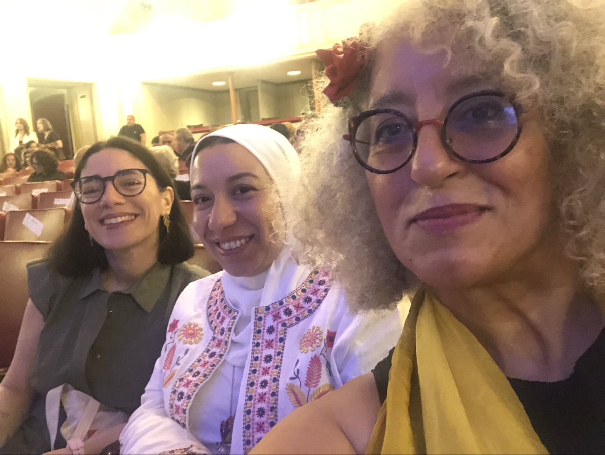 MeflahNadiam's tweet photo. Opening night International Women Film Festival in Ankara 
With Omnia Amer and Ecc Vitrinel Jury FIPRESCI 2026
@omniaadel_amer @FIPRESCI https://t.co/Opu2OVcr5I