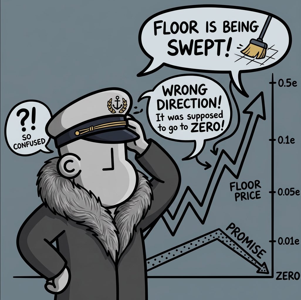 ApeishGreg's tweet photo. I just don’t understand it anymore. 
This isn’t what I was promised… 

I was told this was going to zero! https://t.co/JOfhTtBMet