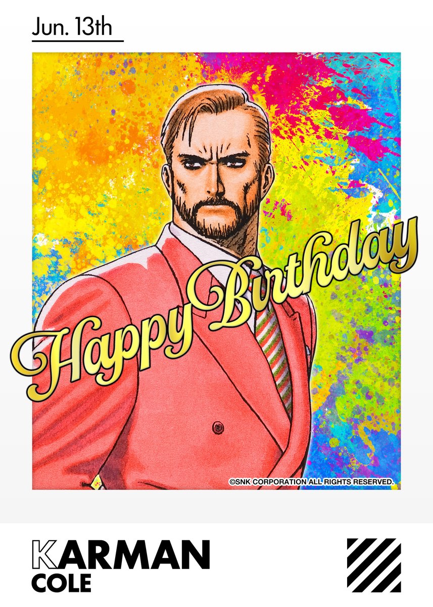 KOFstudio_en's tweet photo. HAPPY BIRTHDAY!

June 13 marks the birthday of Karman Cole!
Send your birthday wishes and celebrate together 🎉 https://t.co/y79qtKqHt2