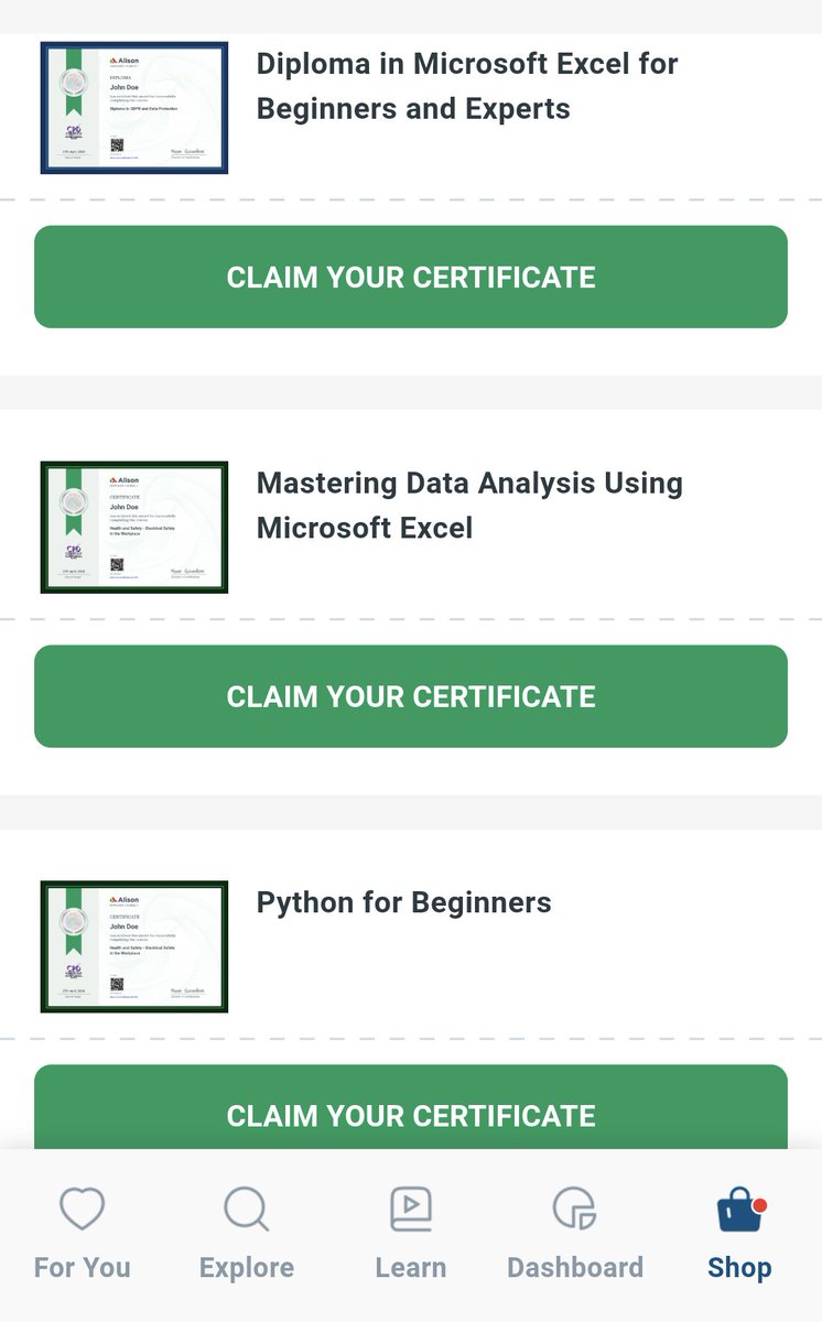 StudioProz's tweet photo. I’ve spent months studying and pushing myself to build a better future. So far I’ve completed courses in:
📊 Excel Diploma
📈 Data Analysis with Excel
🐍 Python for Beginners
⌨️ Data Entry Tools & Techniques
📑 Excel Training
I earned them — I just can’t afford to claim them or finish building the resume I need to pursue remote work opportunities.
Any donation or repost means more than you know 🙏❤️
https://t.co/z7QyLoaMY0