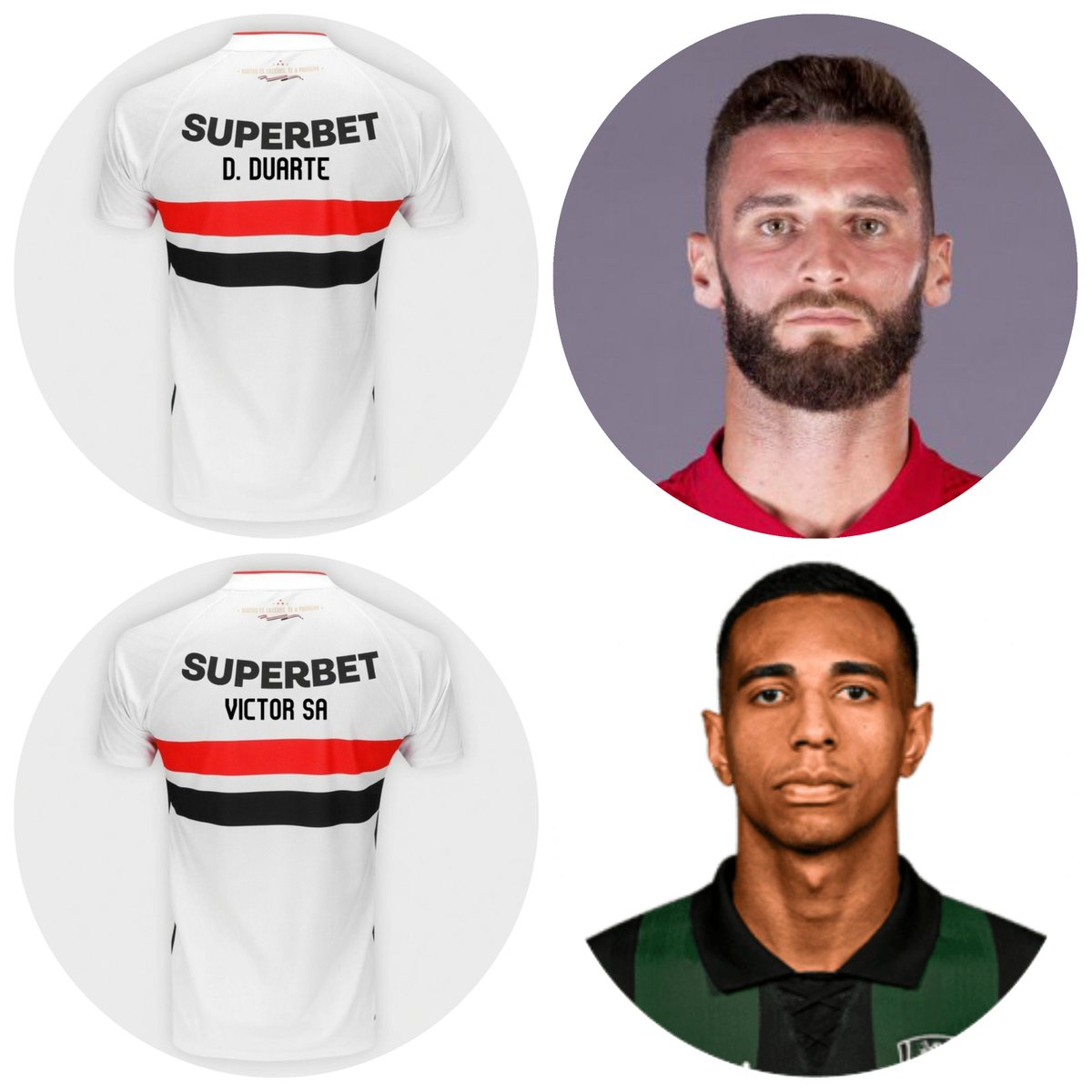 AlexdeAsnes's tweet photo. ⏳ | Em tempo de espera #SPFC 
🇵🇹 Domingos Duarte 
🇧🇷 Victor Sá https://t.co/ulOAypmz1A