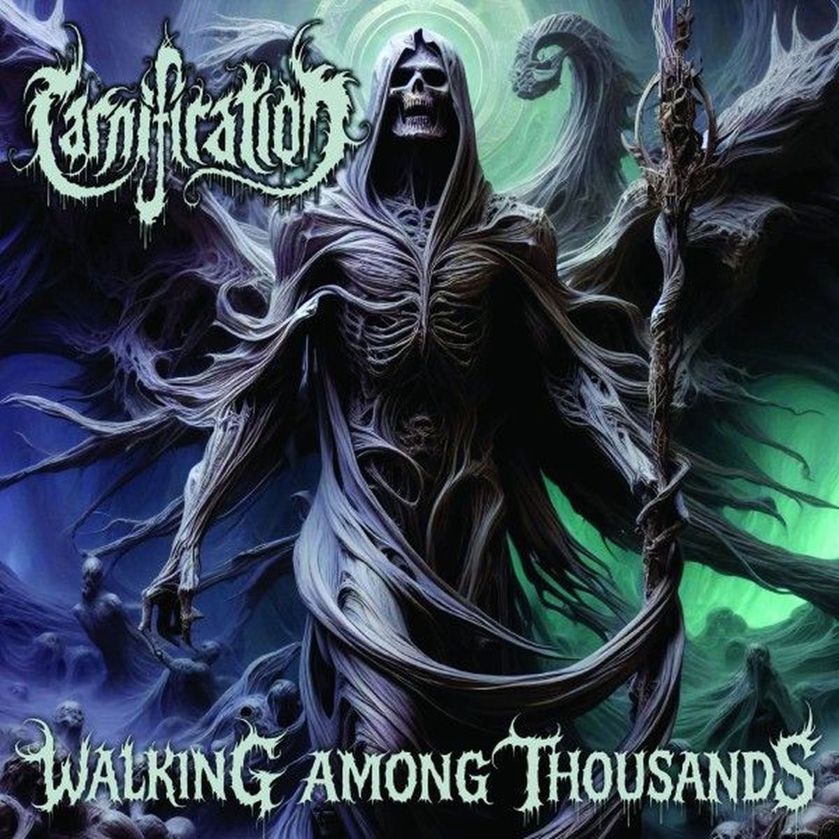 taberna_metal's tweet photo. 🎸Banda: Carnification
🏴‍☠️País: Portugal🇵🇹
💿Disco: Walking Among Thousands
📆Año: 02/ Jun/ 2026
🎤Canción: Unlimited Thoughts
🤘Género: Death Metal
⚔️YouTube: Carnification - Tema
📷Instagram: @carnificationband https://t.co/1zf3D4Dfqw