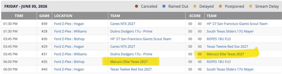 _PeytonMahan's tweet photo. My schedule for VTool League games at the Z-Plex in Melissa tomorrow and Saturday. Let’s gooo METx!! 🔥 #InOrInTheWay https://t.co/GoQQMKvtN2