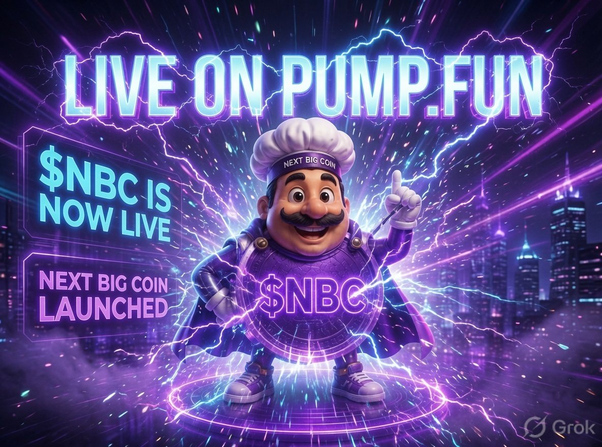 BigCoinNext's tweet photo. 🚨 $NBC IS NOW LIVE ON https://t.co/feBKTQG7P9! 🚀💎

CA: Nbck9NTwc1RYqHMaGvp79a7xM2LFBwSUt46aYidVDJf 

Buy Now: https://t.co/7oXlevDnhY 

Community is 💯% behind it and pushing hard! 🔥
#NBC #PumpFun #Solana #NextBigCoin https://t.co/ylQVDmRYKz