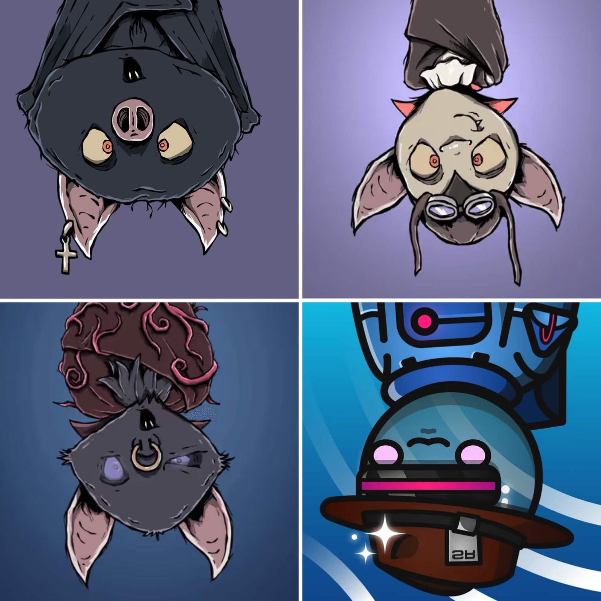 Moon_Bats's tweet photo. 🦇 ¡ʇɹǝlɐ uʍop ǝpᴉsdn🦇

We're honored to welcome our newest VIB @zubic_eth  to the cave! Thank you for allowing us to bring you into the @Moon_Bats colony.

It's pretty awesome that both @SpaceRidersXYZ and @Moon_Bats have been hanging around for years, defying gravity and proving that strong communities don't just survive...they keep soaring. 🚀

We've been hanging upside down since 2022, and one thing we've learned is that the best part of this space is supporting good people and great communities. So here's to keeping the vibes high, the friendships strong, and continuing to lift each other up!

Grab a spot in the cave, make yourself at home, and try not to get too dizzy hanging upside down with the rest of us! ❤️🦇🍻
