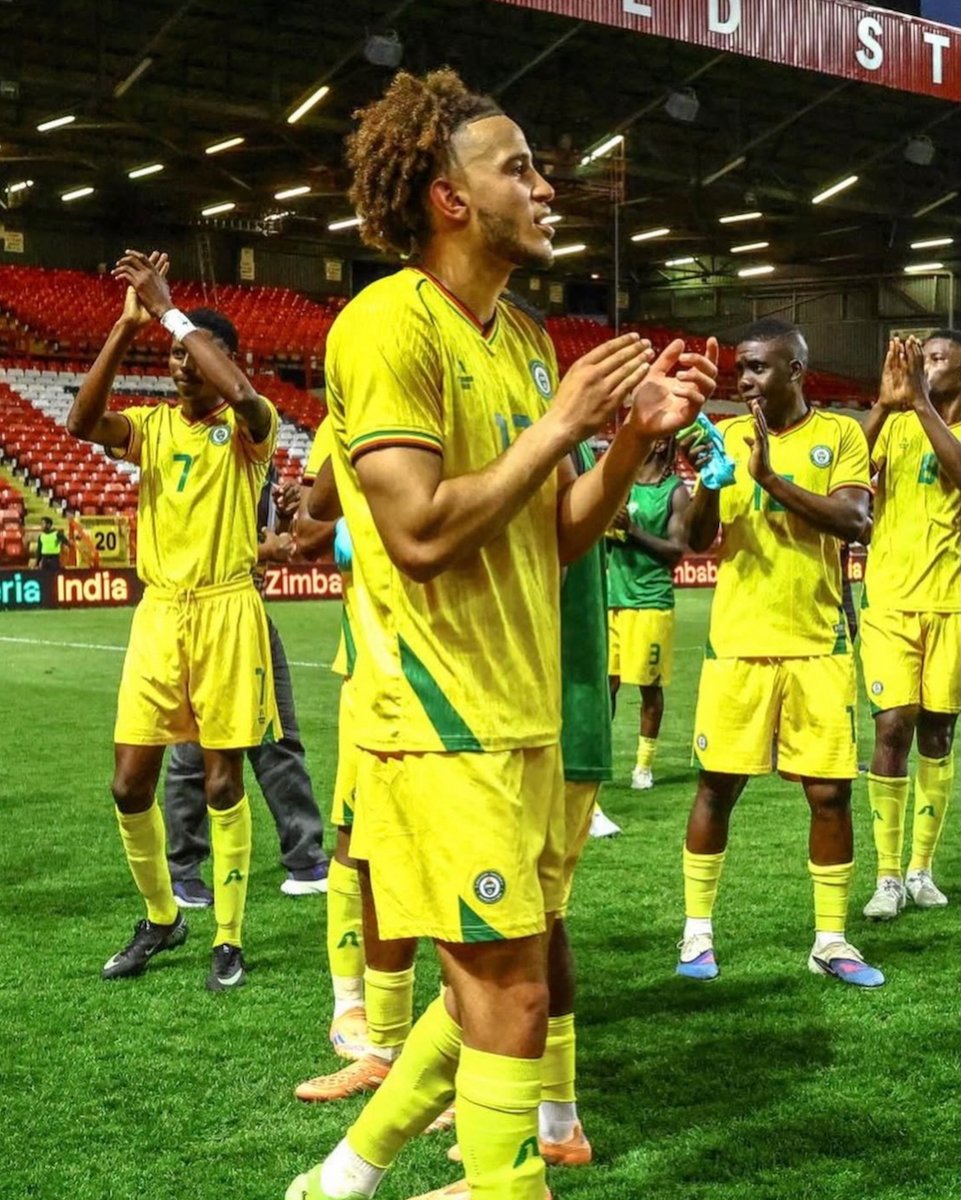 ITFCAcademy's tweet photo. 🇿🇼 Corbin Mthunzi earned another two senior Zimbabwe caps after their recent involvement in the Unity Cup. 👏 https://t.co/6q0j0FSP8m