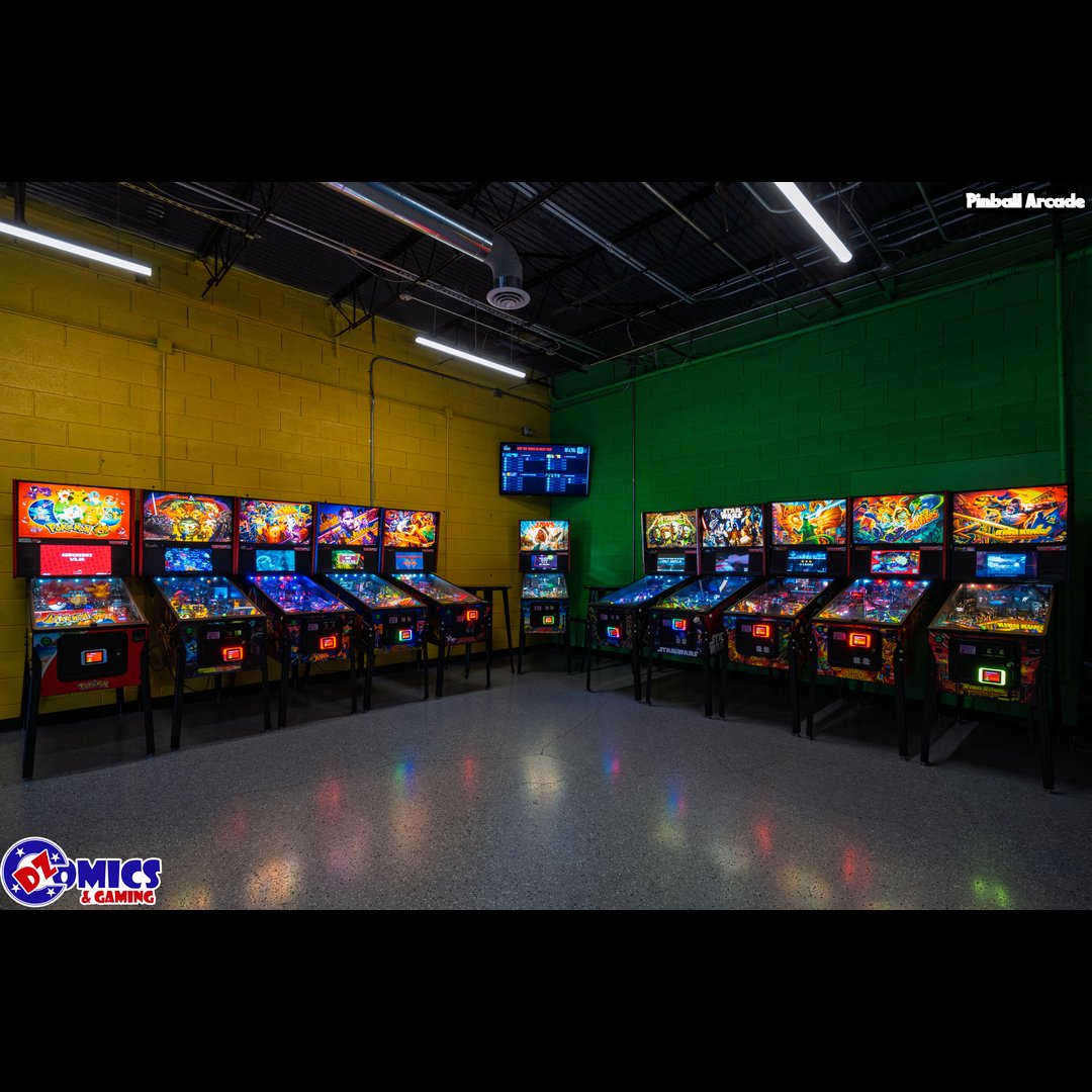 DZComics's tweet photo. 🤯 Did you know? That Oklahoma's #1 Shop for Collectors, Gamers, and Cosplayers has god-tier arcades that include VR headsets, pinball machines, PC stations, and many, many more?
-
😜 Well, now you do! Swing by DZ Comics & Gaming to take your shopping experience to the next level!
-
#DZComicsAndGaming #Store #Arena #Arcade #Pinball #PC #VR #VirtualReality #EASports #Pool #Halo #TopGunMaverick #StepManiax #Games #VideoGames #Gaming #Gamer #Oklahoma #FamilyOwned #ShopLocal #SupportLocal