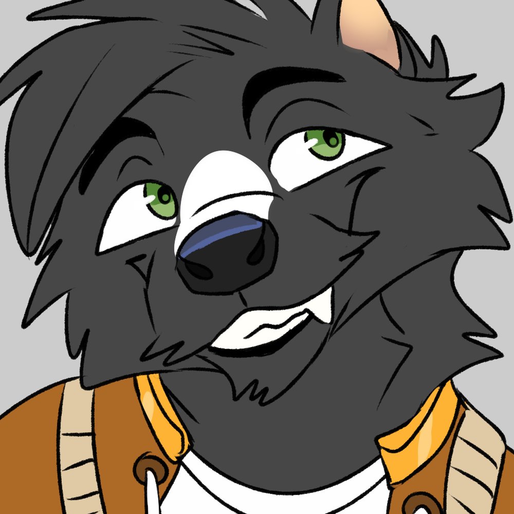 Jad3Stapler's tweet photo. The smile on the moustache skunk 😀🦨

Headshot gift thingy granted to me by my pal @BosonicVinegar and made by @BlueHunterART which did some very cute work on my guy uwu https://t.co/SqQjKBPubR