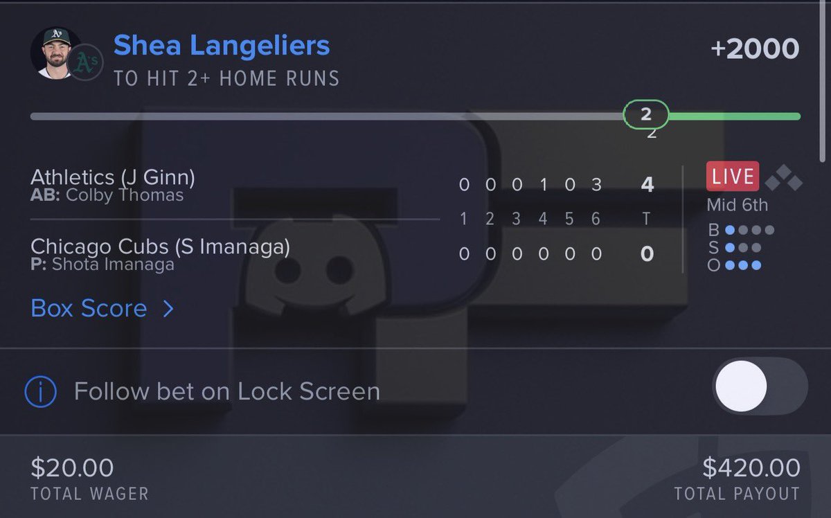 Jimmy_the_Gent6's tweet photo. INSIDE THE PARK HOMERUN BANGG💥💥

MOST INSANE TWO BAGGER CASH EVER💰💰

SHEA 2✅ POSTE FREE HERE WHO TAILED?

https://t.co/aayPgLHM42 https://t.co/NPp6B0va0B