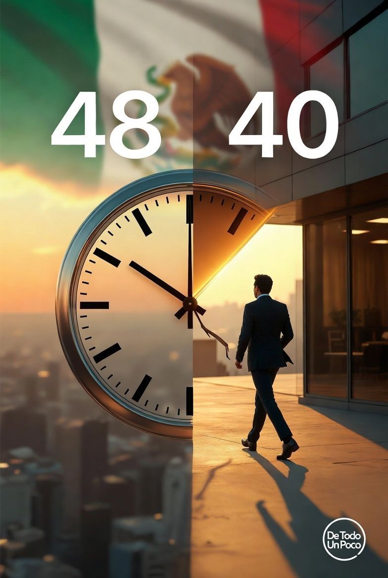 MundoDTP's tweet photo. ⏰ ¿Qué ha pasado con las 40 horas laborales en México? Aquí te actualizo todo 

La reforma ya fue publicada (constitucional en marzo y Ley Federal del Trabajo el 1 de mayo 2026).
Sigue siendo gradual:

2026: 48 horas (transición)
2027: 46 horas
2028: 44 horas
2029: 42 horas
2030: 40 horas

No baja el salario. ¿Qué opinas del ritmo gradual? ¿Estás a favor? 🔥

#DeTodoUnPoco #40HorasLaborales #ReformaLaboral #Mexico